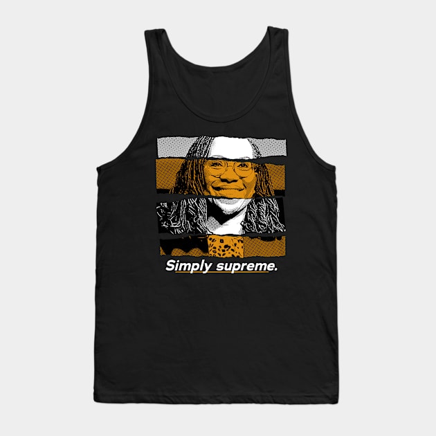 SCOTUS Ketanji Brown Jackson Simply Supreme Tank Top by SLAG_Creative